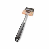 Imagem de ESCOVA PARA GRELHAS EM AÇO INOX E CABO DE POLIPROPILENO COM RASPADOR LINHA BLACK TRAMONTINA